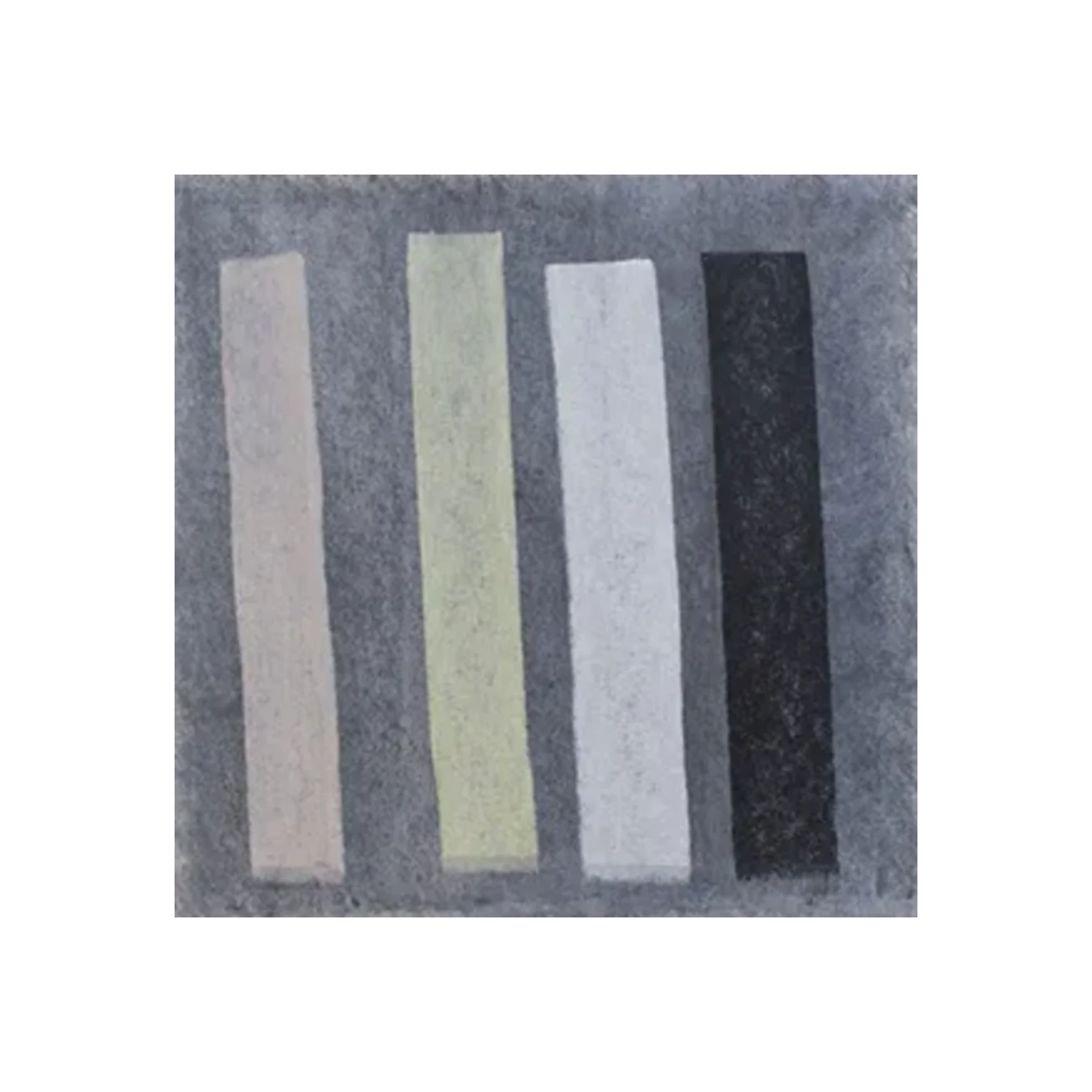 Bernward Heinze: Arsenale, 2009, 30 x 30 cm, Ölpastell auf Ingrespapier