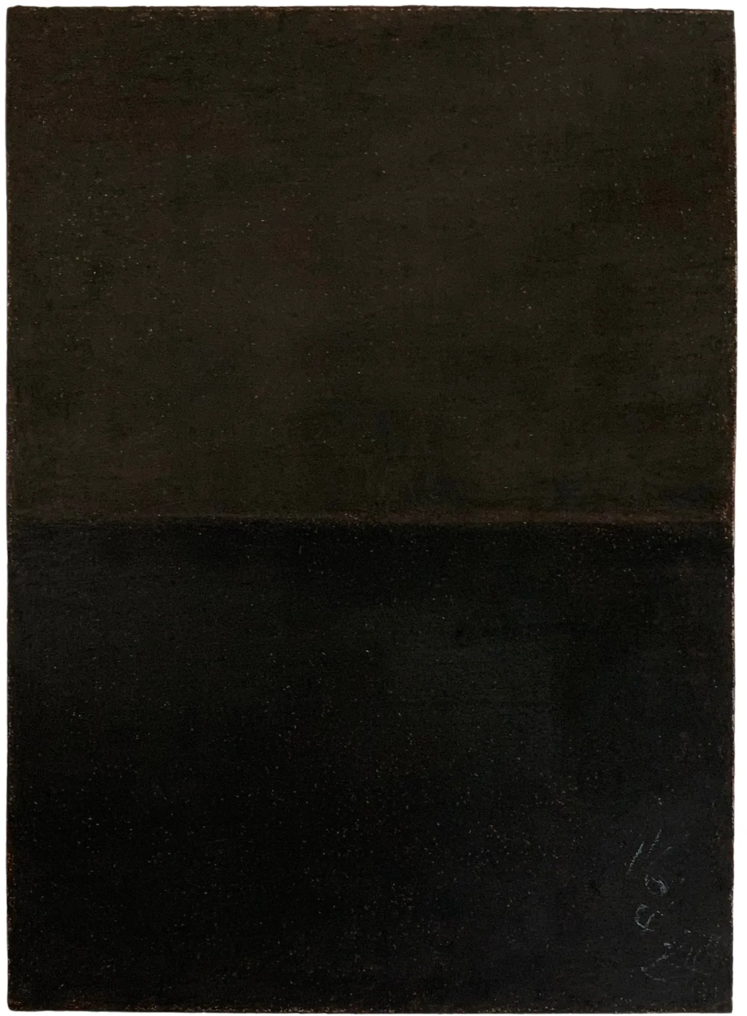 Bernward Heinze: Erde, 2024, 78,5 x 55,5 cm, Ölpastell auf Aquarellpapier
