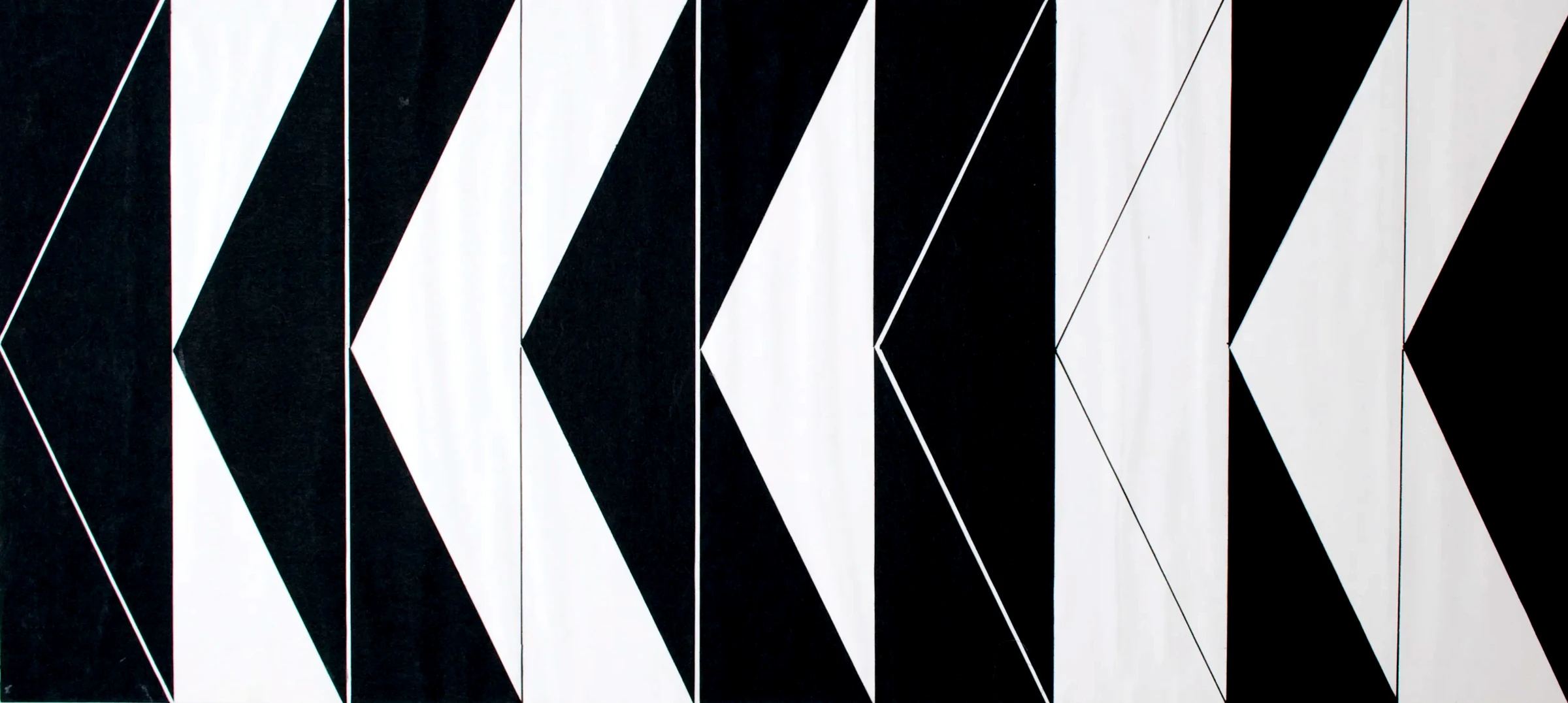 Bernward Heinze: Figur-Grund Studie, 1970, 24 x 54,5 cm, Papier / Collage