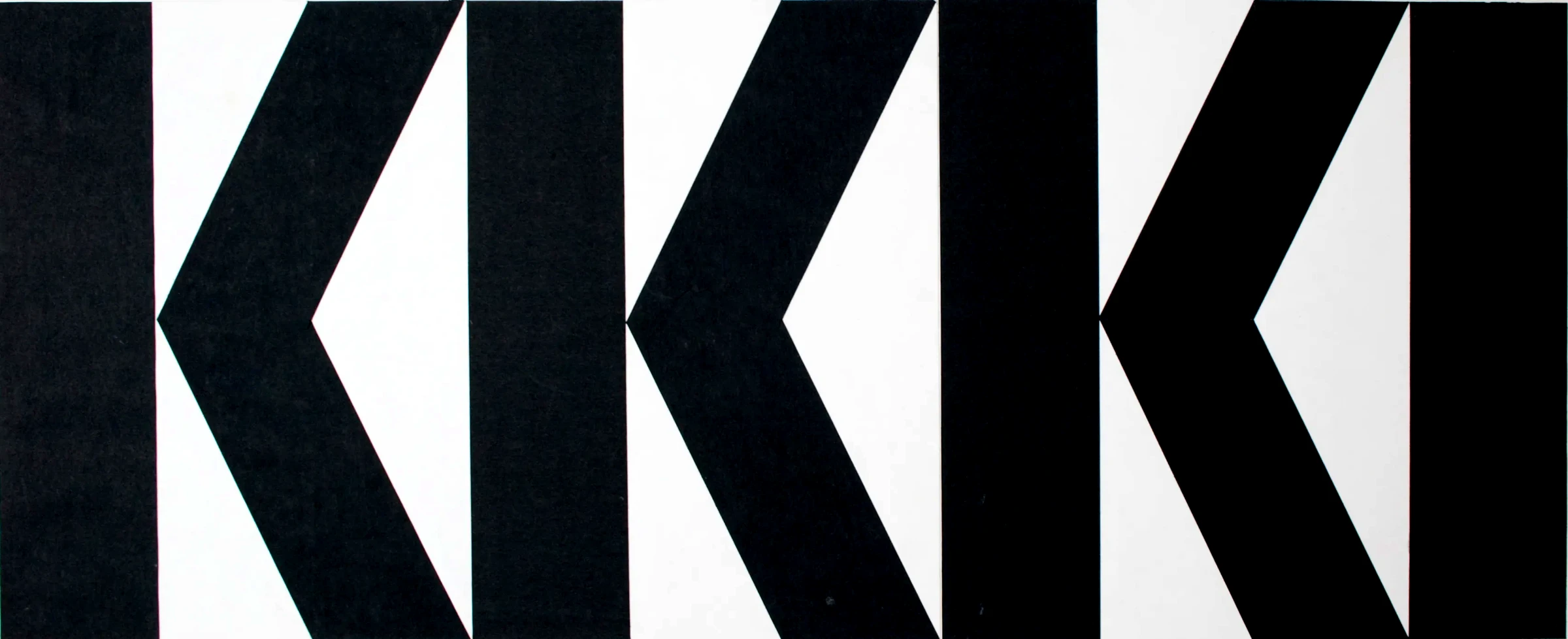 Bernward Heinze: Figur-Grund Studie, 1970, 24 x 60 cm, Papier / Collage