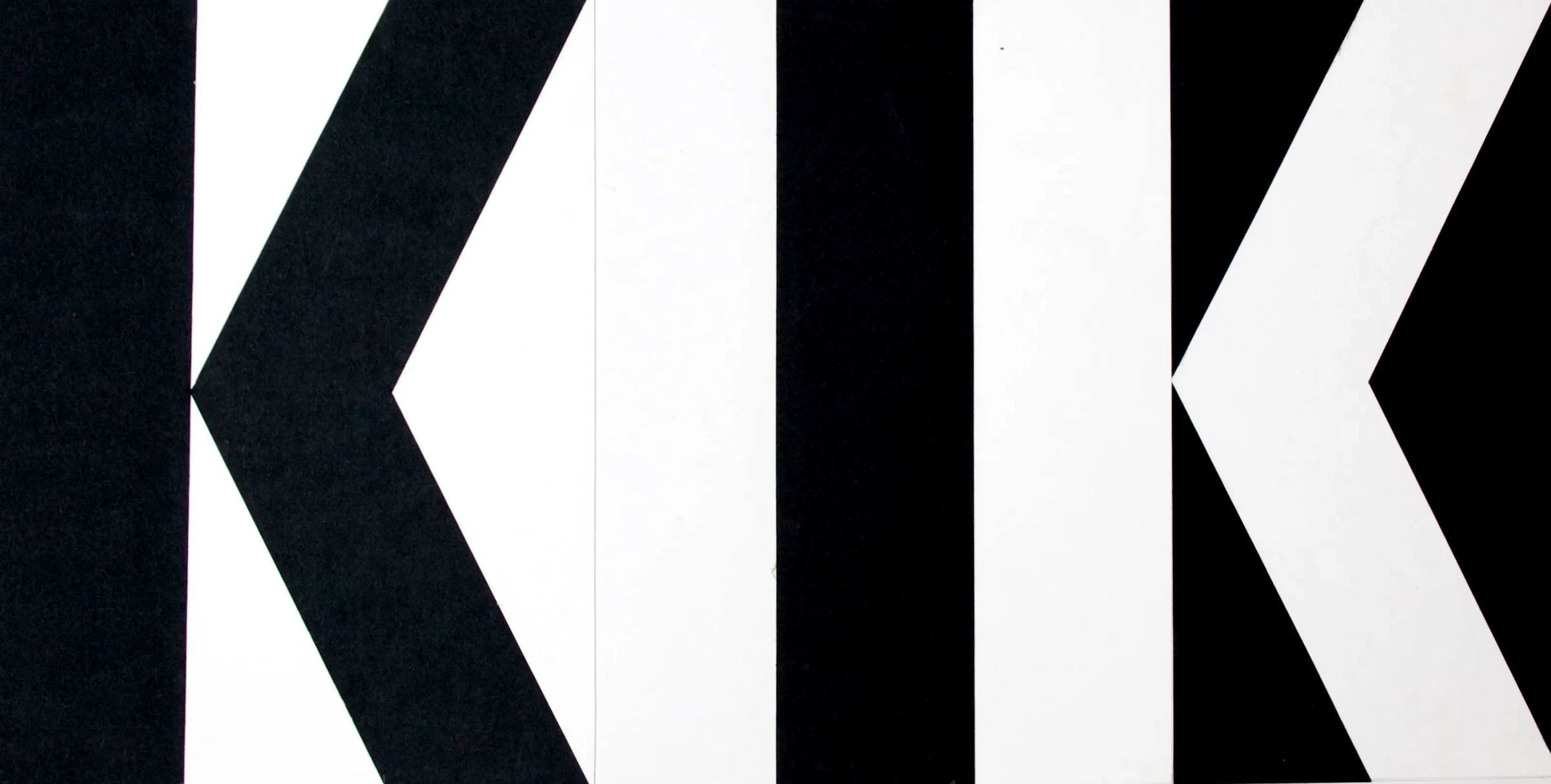Bernward Heinze: Figur-Grund Studie, 1970, 24 x 60 cm, Papier / Collage