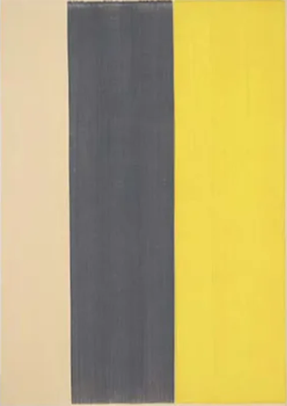 Bernward Heinze: Hamban (Kadmiumgelb), 2003, 140 x 115 cm, Ölfarbe auf Leinen