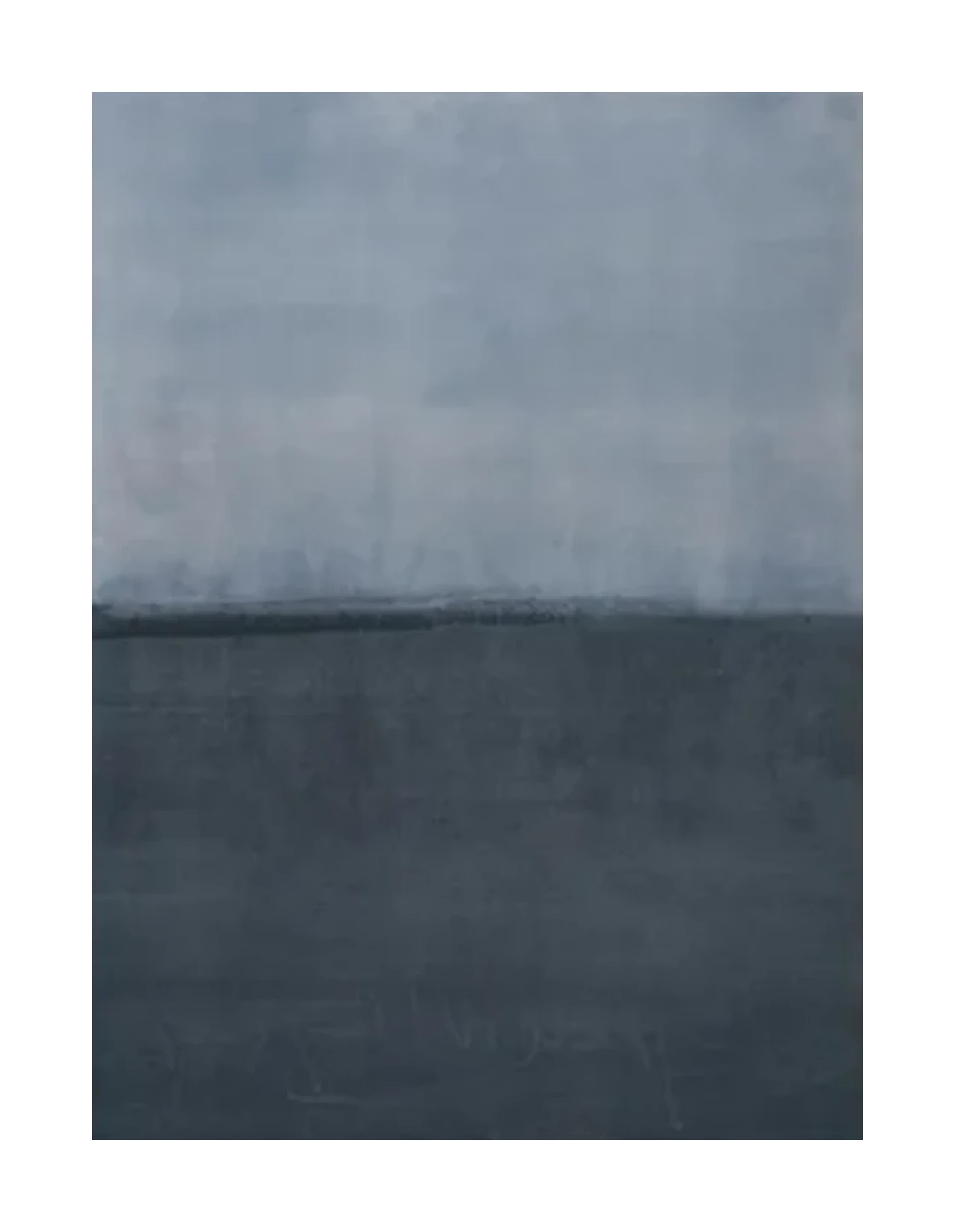 Bernward Heinze: Hoffnung auf Morgenlicht, 2013, 78 x 53,5 cm, Ölpastell auf Büttenpapier