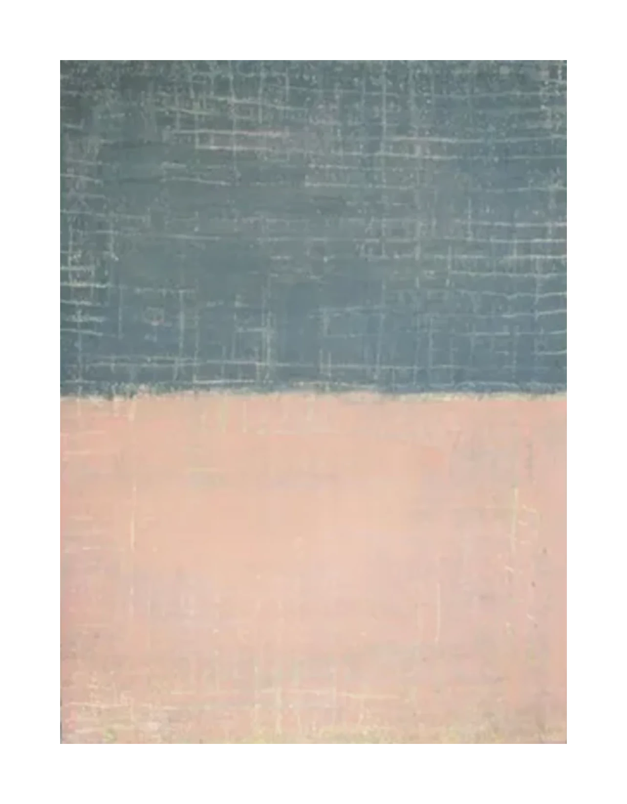 Bernward Heinze: Grau und Indischrosa, 2015, 78 x 57 cm, Ölpastell auf Büttenpapier