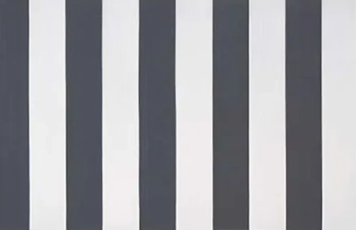 Bernward Heinze: Zehn Streifen – Schwarz und Weiß, 2005, 115 x 150 cm, Ölfarbe auf Leinen