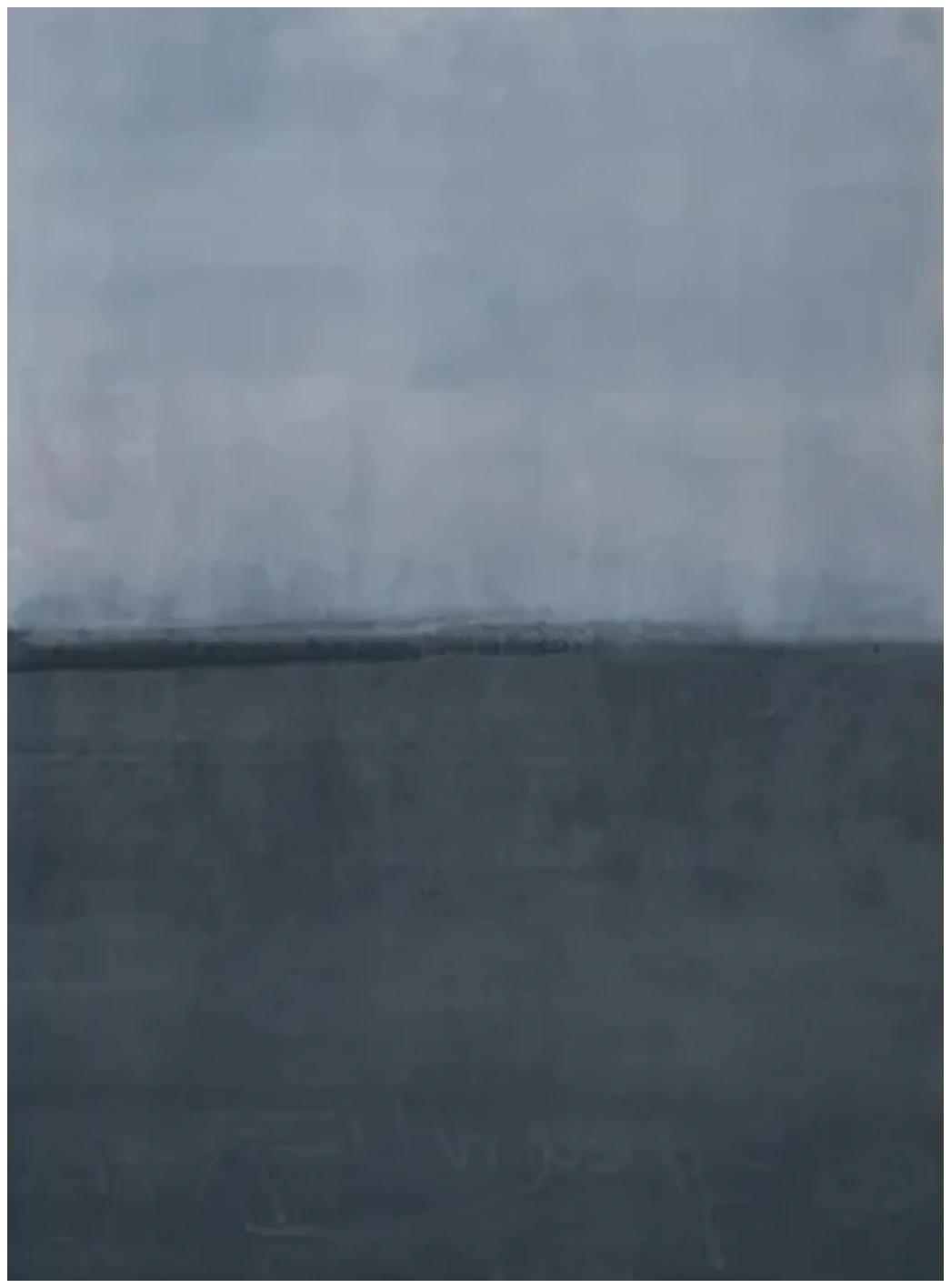 Bernward Heinze: Hoffnung auf Morgenlicht, 2013, 78 x 53,5 cm, Ölpastell auf Büttenpapier